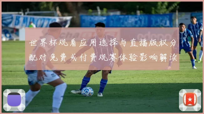 世界杯观看应用选择与直播版权分配对免费或付费观赛体验影响解读